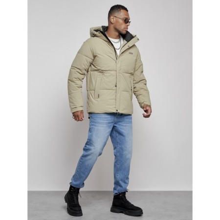 Winter jacket, size 56, light green color-2