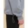 Sweatshirt for boys, height 134 cm, gray color
