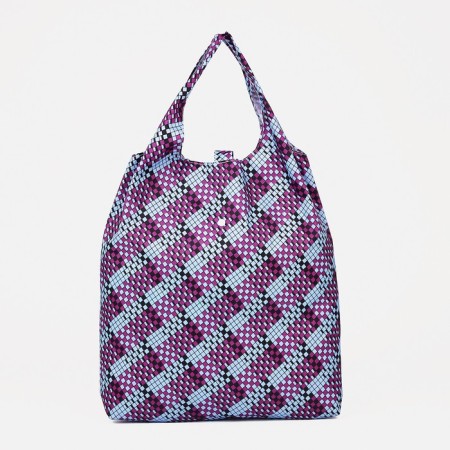 Permanent bag on the button, purple color-2