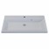 Sink uperwood Classic quartz 90 cm, quartz, white matte, jasmine