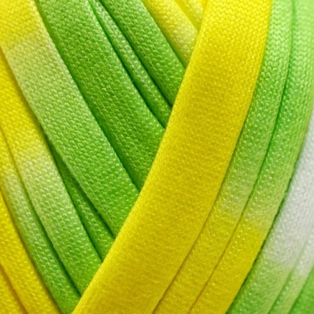 Knitted yarn 95% cotton, 5% Elastan "Lentino Melange" 100 g 30 m color 1 color-3