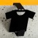 Hanger on the door "shirt" 7x6x5cm, black