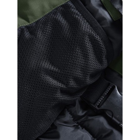 Winter park for a boy, height 140 cm, khaki color-11