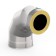 Sandwich-reference 90 °, D 120 × 200 mm, stainless steel, 1.0 mm/0.5 mm