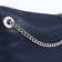 Janelli Cross-Bod with a zipper, external pocket, blue color