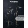 Bowing system ZEIN Z1008, mixer, tropical and hand watering can, stand, round, satin