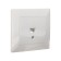 Single one -style luazon lighting "Antei", hidden, white