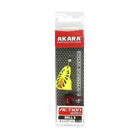 Spinning spinning Akara Action Series Bell, 8 g, color A28-1
