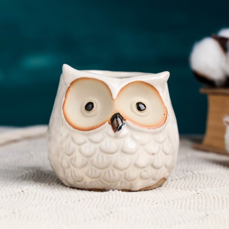 Pot "Owl" mix, 7x9cm, 0.15l, D-4.5 cm