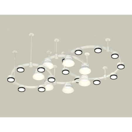 Ambrella Light Acrylic lamp, XR92212010, GX53 LED 12 W, white sand, black, white matte
