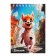 Notepad A6 "Funny Lama", 48 sheets in a cage, cover of shaking cardboard, sparkles