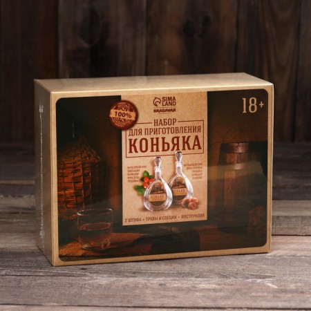 Set for cooking cognac: a set of herbs and spices 2 pcs. x 20 g, 2 rods of 500 ml., Instruction-7