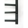 Electric towel Grois Zigzag, 500x800 mm, 8 crossbars, lower rights, black