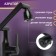 Kitchen mixer Zein Z3705, adjustable spout 25 cm high, aerator 2 modes, black