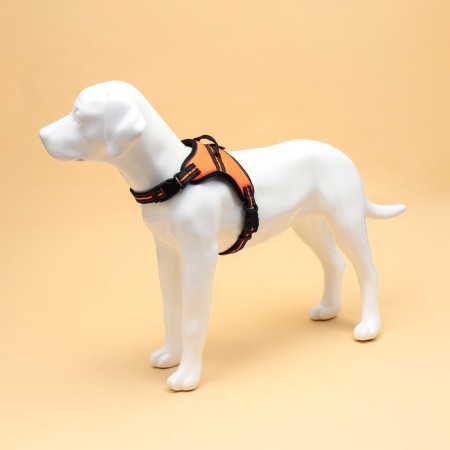 Shleka improved K7 soft reflective, size L, OG 64-86 cm, weight 18-27.5 kg, orange 38116-1