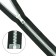 Tractor lightning T10 (6 mm), one lock, length 80 cm, black color, white