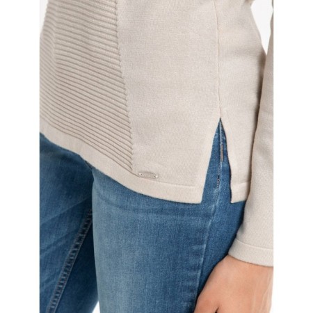 Jumper Female Conte Elegant, size m, beige color-3