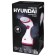 Hyundai H-HS02123, manual, 1650 watts, 300 ml, cord 2 m, white-cherry