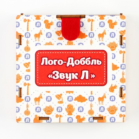 Set of cards "Logo-random. Sound L "-1