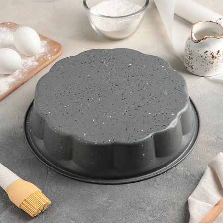 Baking uniform “Marble”, 28 × 6 cm, anti -stick coating-2