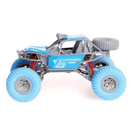 Radio -controlled jeep "Extreme", 1:20, works on the battery, the color is blue-1