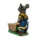 Garden figure "rats with a tachanka" 58x28x60cm