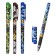 Gel pen 0.5 mm, black rod, case with a drawing "Millitari" (barcode on a piece)
