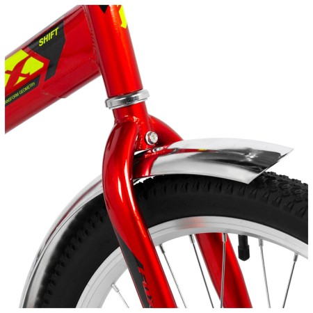 Folding bicycle 20 "Foxx Shift, Red-3