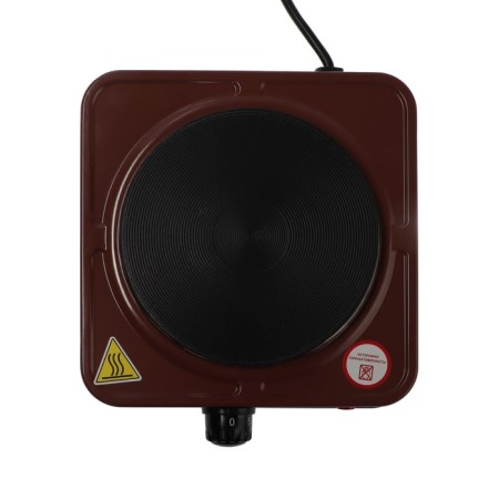 Electric tile "Matryona" Ma-061, 1000 watts, 1 burner, brown-1