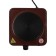 Electric tile "Matryona" Ma-061, 1000 watts, 1 burner, brown
