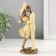 Polystone souvenir "couple in beige. Love" 7.5x5.5x19 cm