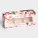 New Year. Box for 3 sweets, New Year's Gifts, 13x5x3.3 cm, confectionery packaging