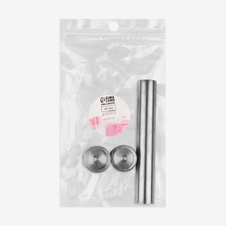 A set of tools for manual installation of magnetic buttons, d = 14 mm-4