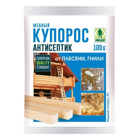 Antiseptic agent from mold and rot copper sulfate 100 g-2