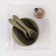 Baby plate on a suction cup and cutlery, M&B, green