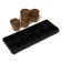 Set for seedlings: a peat pot of 500 ml (10 pcs.), A pan 55 × 20 cm, black