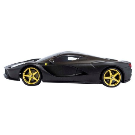 MASTO LAFERRARI machine, with light and sound, 1:24, black color with golden wheels-4