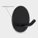 A set of hooks of self -adhesive stalls Stölz “Classic. Circle ", 2 pcs, black color