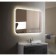 Mirror with Doratiz LED backlighting "Eva", 915x685 mm, heating, clock, sensory switch
