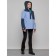 Ski jacket female, size 46, purple color