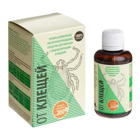 Ticks remedy, concentrate, bottle of 50 ml in the box