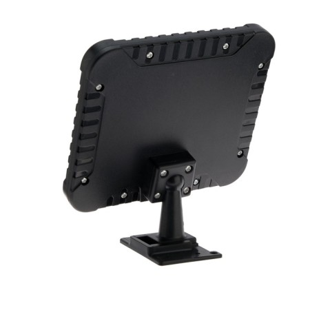 LED spotlight on a sunny battery 18 W, remote panel, 15 × 11 × 4 cm, 6500k-5