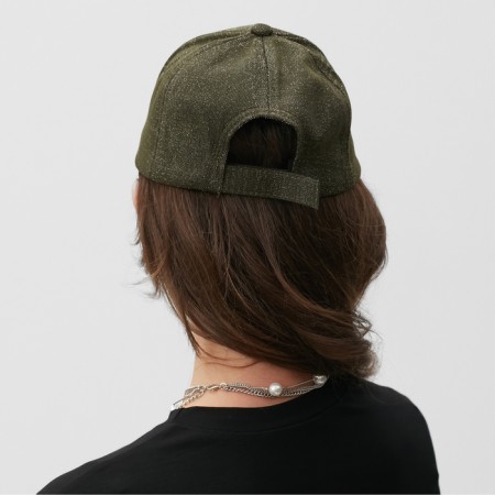 Women's cap minku, Khaki color, size 56-58-2