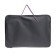 Folder for drawings and drawings A3, 470 x 340 x 20 mm with handles, textile, inner pocket "Creativity" gray 1Sh32