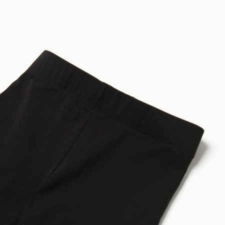 Legins for girls, black color, height 92-98 cm-2