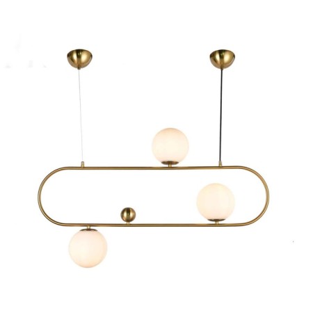 Suspension "Calle", size 90x90 cm, 3x7W, E14, LED, 4000K