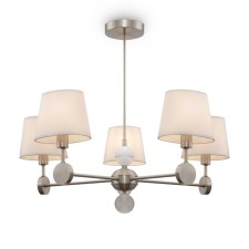 Caustra Freya FR2028PL-05N Soho, 670x670x580 mm, E14, 5x40W, Nickel color