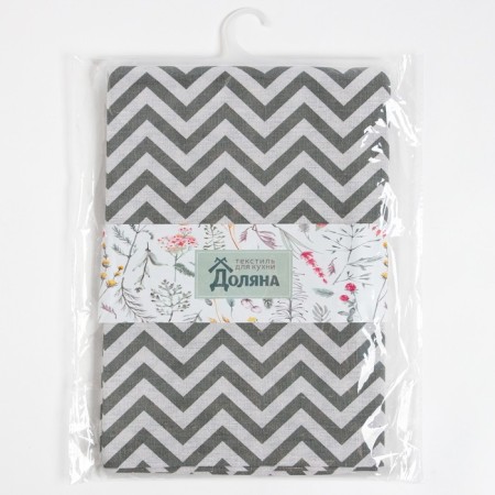 Dolyana tablecloth 145x145cm, zigzag cent, 100%PE, Rogozhka 200 g/m-9