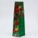 New Year. New Year's gift package for a bottle, packaging "bump", 12 x 36 x 8.5 cm.