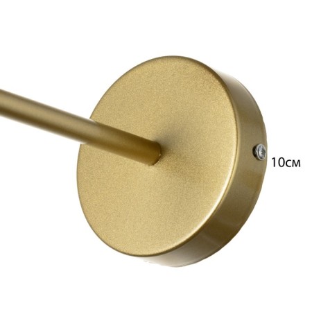 Bra "Trinik" E27 40W gold 10x10x35-135cm-6